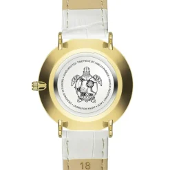 Montre Femme Pearl of the Sea en Cuir blanche-Amelia Parker Discount
