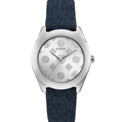 Femme Guess Montres^Montre Femme Peony G en Cuir & Jean bleue
