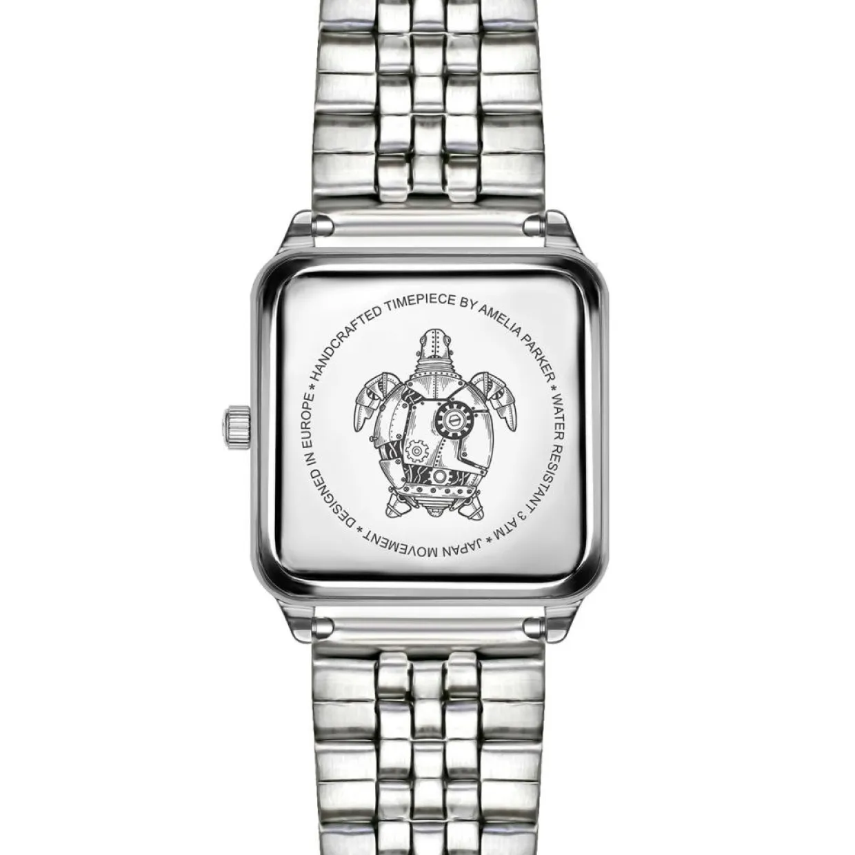 Femme Amelia Parker Montres^Montre Femme Plaza en Acier rose doré/argenté