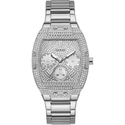 Femme Guess Montres^Montre Femme Raven en Acier argentée