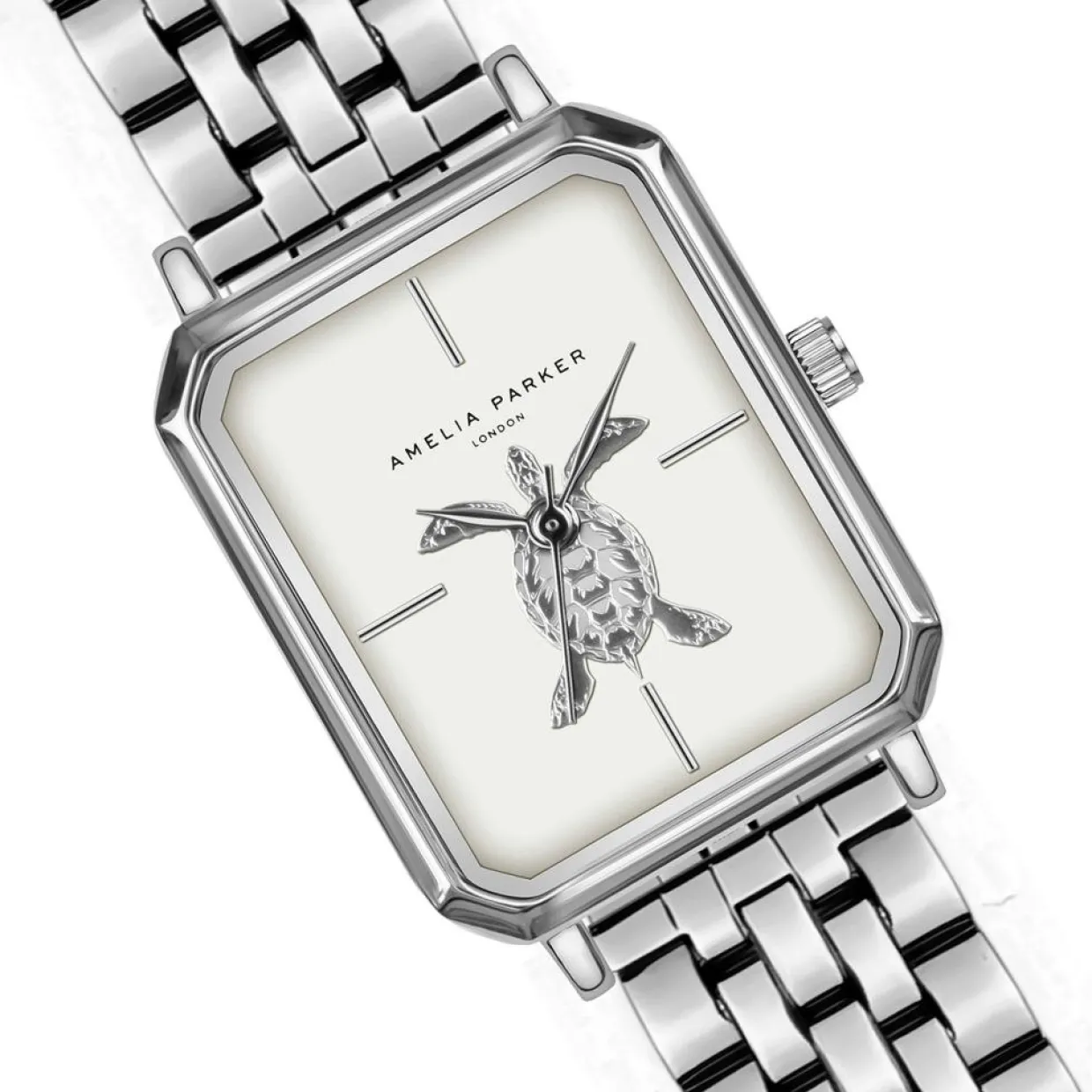 Femme Amelia Parker Montres^Montre Femme Serendipity Sea en Acier argentée