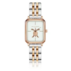 Montre Femme Serenity en Acier rose doré/argenté-Amelia Parker Best