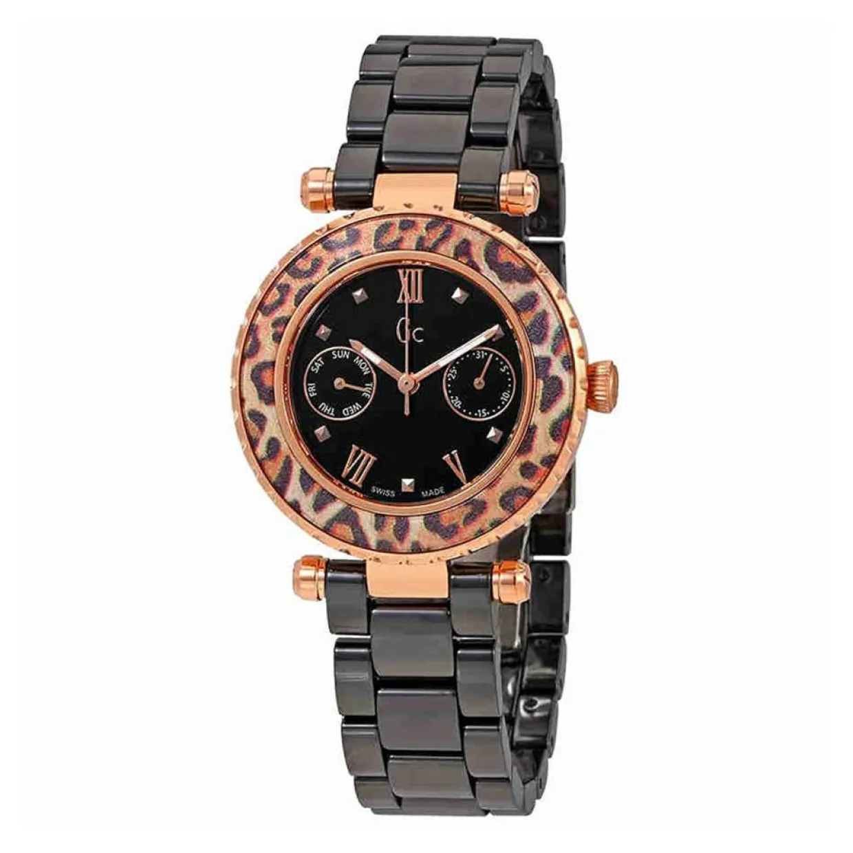 Femme Guess Collection Montres^Montre Femme Sport Chic en Acier noire