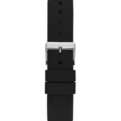 Femme Guess Montres^Montre Femme Time To Give en Silicone noire