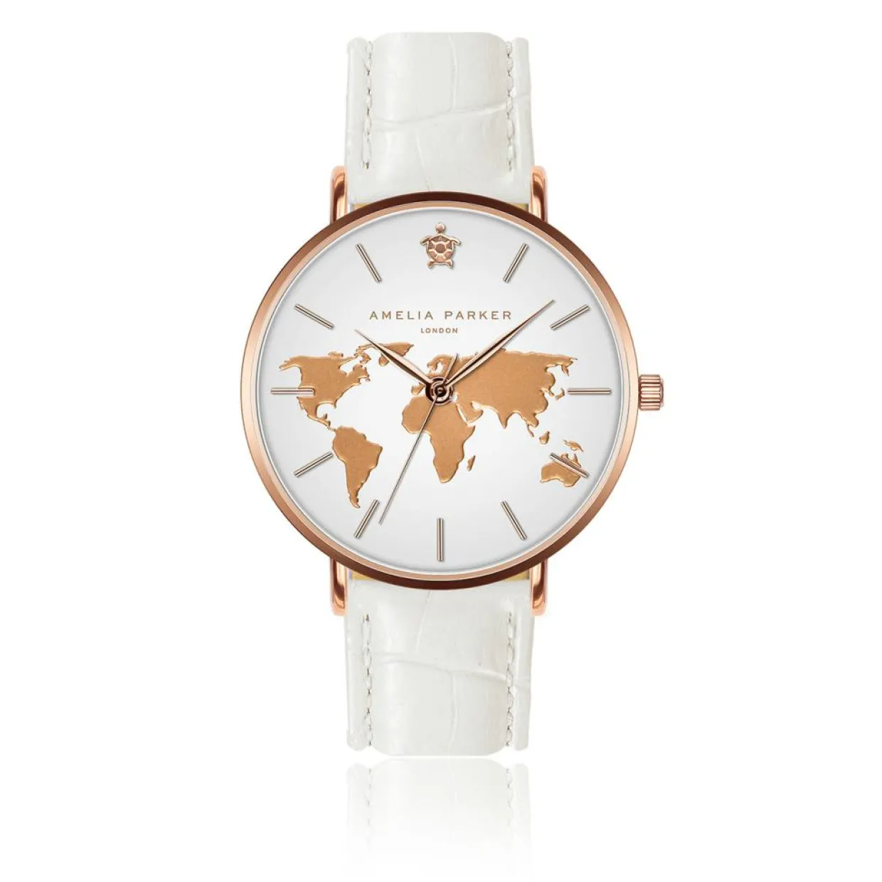 Montre Femme Vacation en Cuir blanche-Amelia Parker Sale