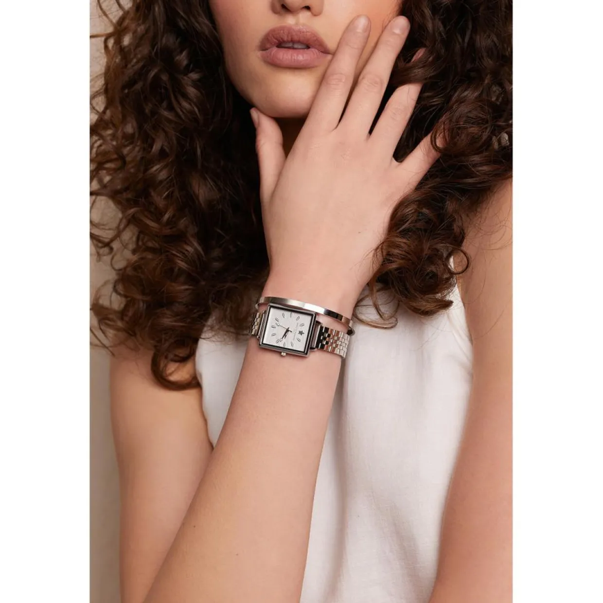 Montre Femme White Desert en Acier argentée-Amelia Parker