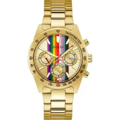 Homme Guess Montres^Montre Homme Altitude en Acier dorée