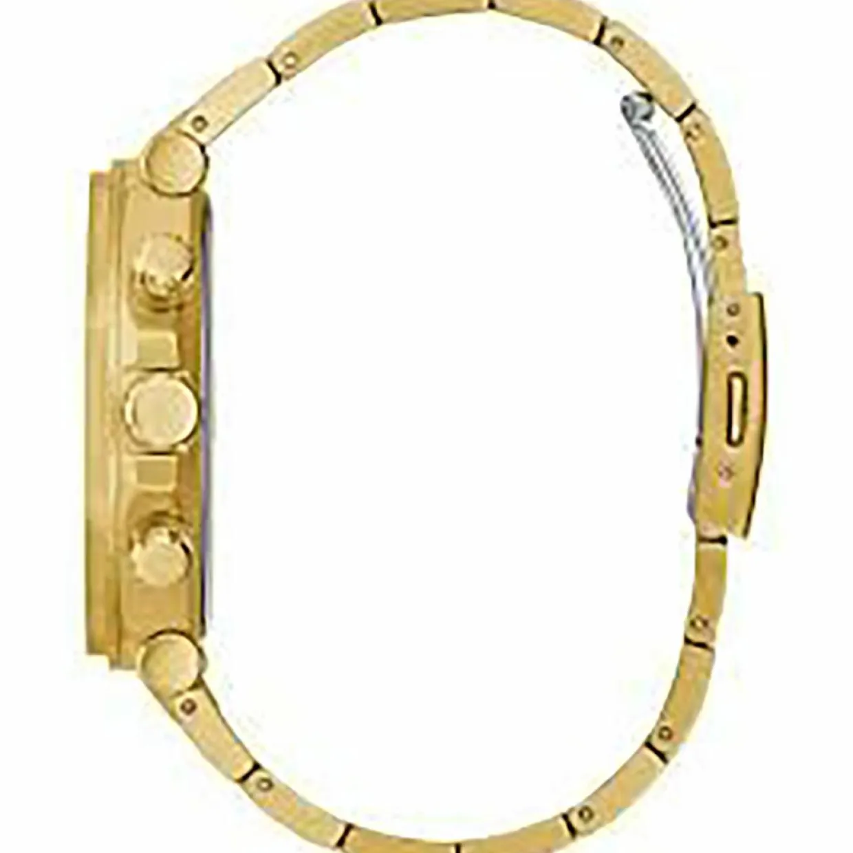 Homme Guess Montres^Montre Homme Edge en Acier dorée