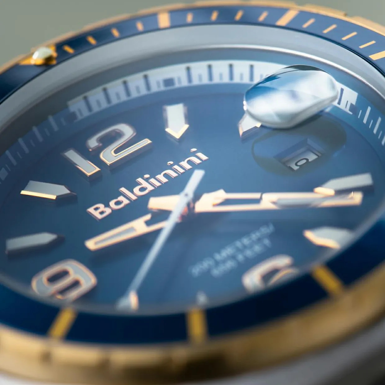 Montre Homme en Acier Acqua argenté/doré-Baldinini New