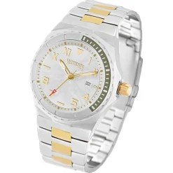 Montre Homme en Acier argenté/doré-Vilebrequin New