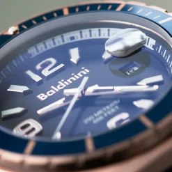 Homme Baldinini Montres^Montre Homme en Caoutchouc Acqua noire
