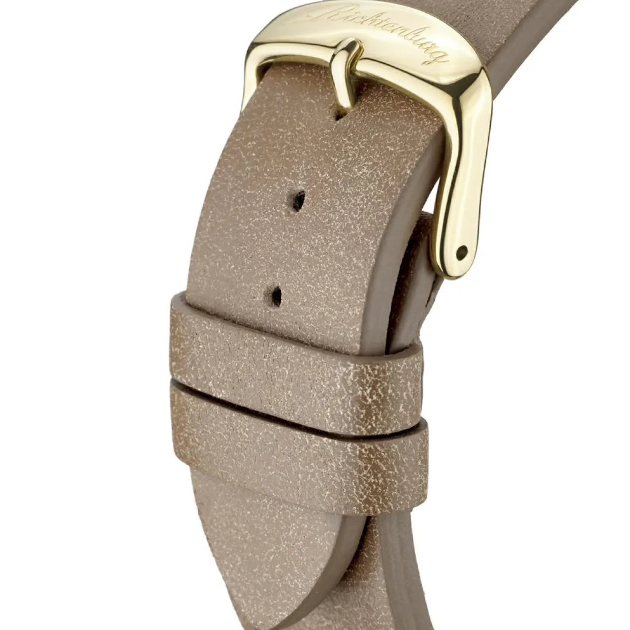 Montre Homme en Cuir Burbank marron/doré-Richtenburg Discount