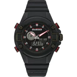 Homme Guess Montres^Montre Homme G Force en Résine noire