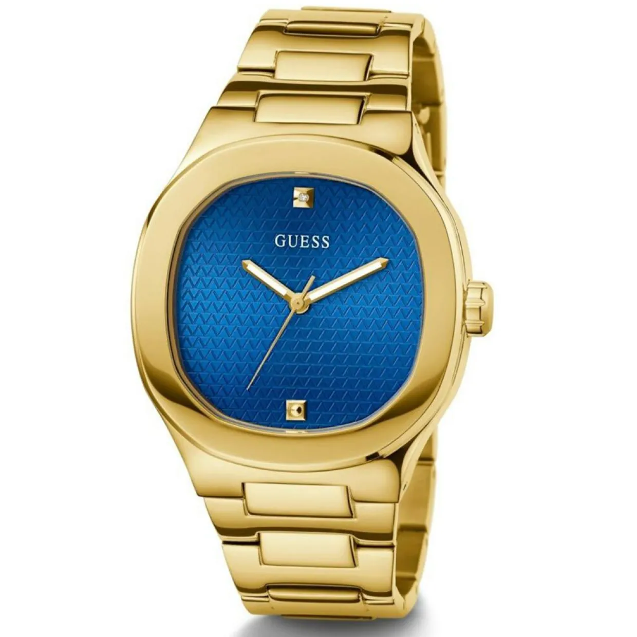 Homme Guess Montres^Montre Homme Headline en Acier dorée