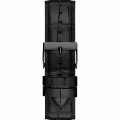 Montre Homme Monarch en Cuir noire-Guess Clearance