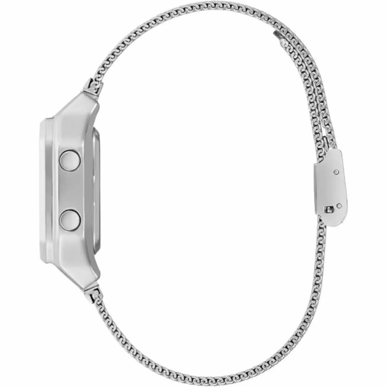 Homme Guess Montres^Montre Homme Zoom en Acier argentée