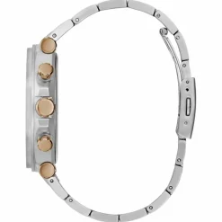 Homme Guess Montres^Montre Multifonction Homme Edge en Acier argentée