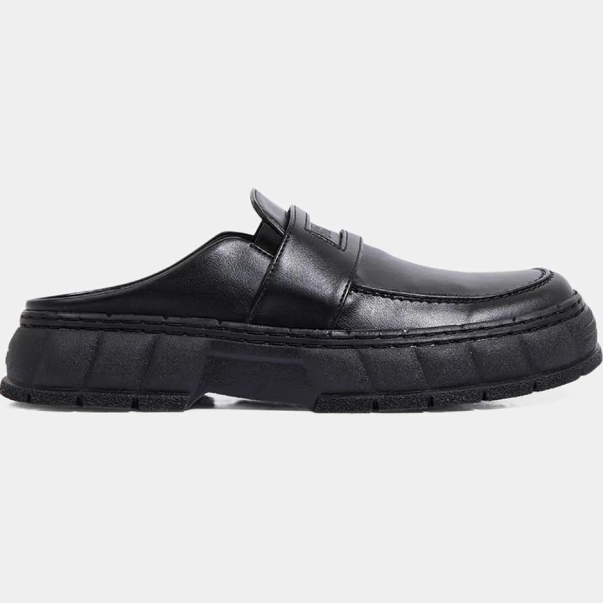 Femme Viron Mocassins^Mules appleskin 1969 noirs