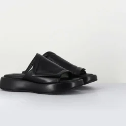 Mules en Cuir Rombo noires-Malloni Best