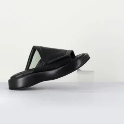 Mules en Cuir Rombo noires-Malloni Best