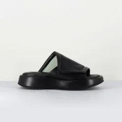 Mules en Cuir Rombo noires-Malloni Best