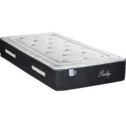Pack prêt-à-dormir Privilège blanc/gris - 90x200 cm-Bellecour