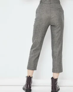 Pantalon 7/8 Ashlynn noir/doré-See u Soon Best