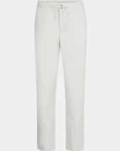 Pantalon 100% Coton Bio chino Regular Fit Mujog écru-Galeries Lafayette Online