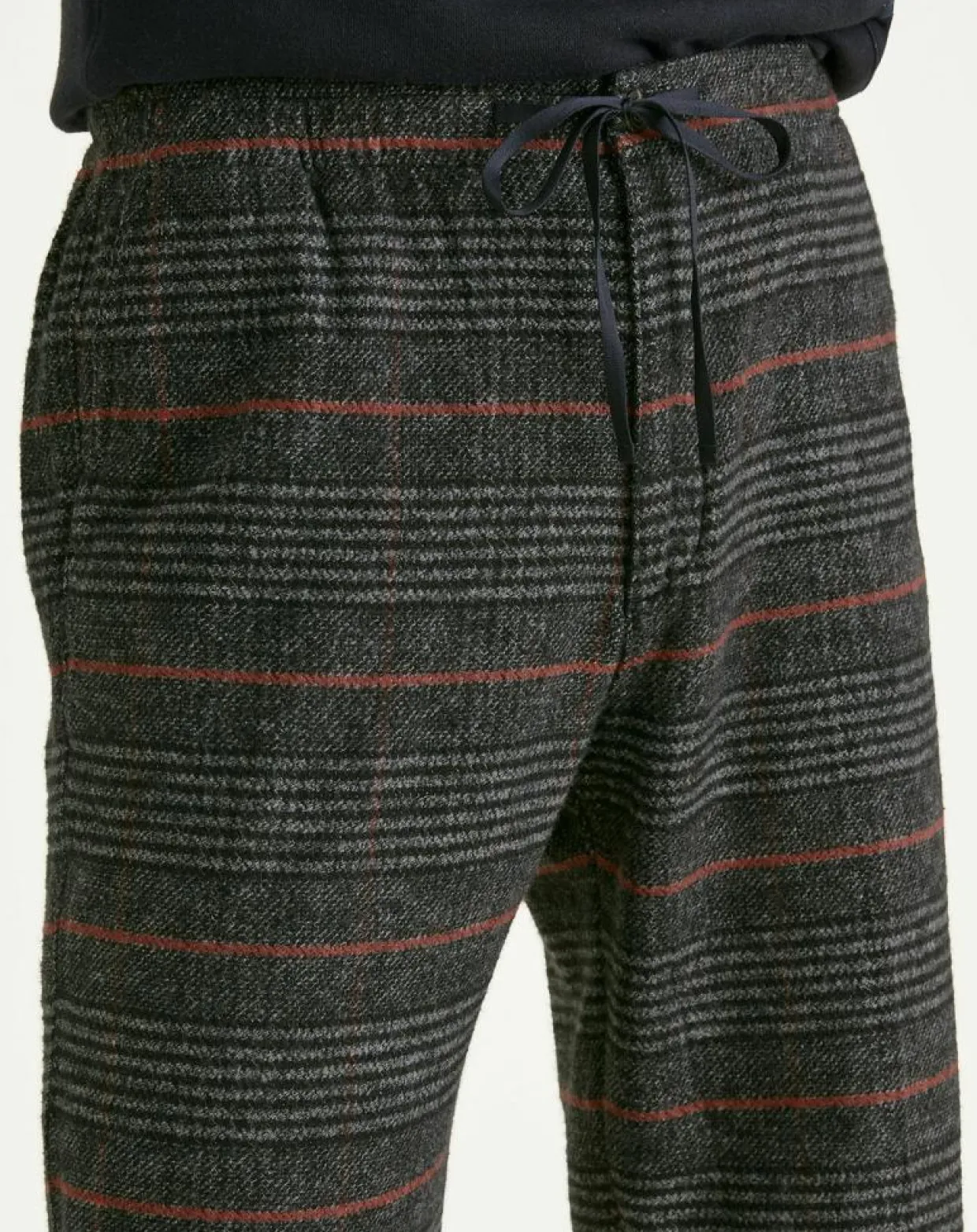 Homme Dockers Pantalons^Pantalon 100% Coton Bio Pull On Tapered imprimé noir