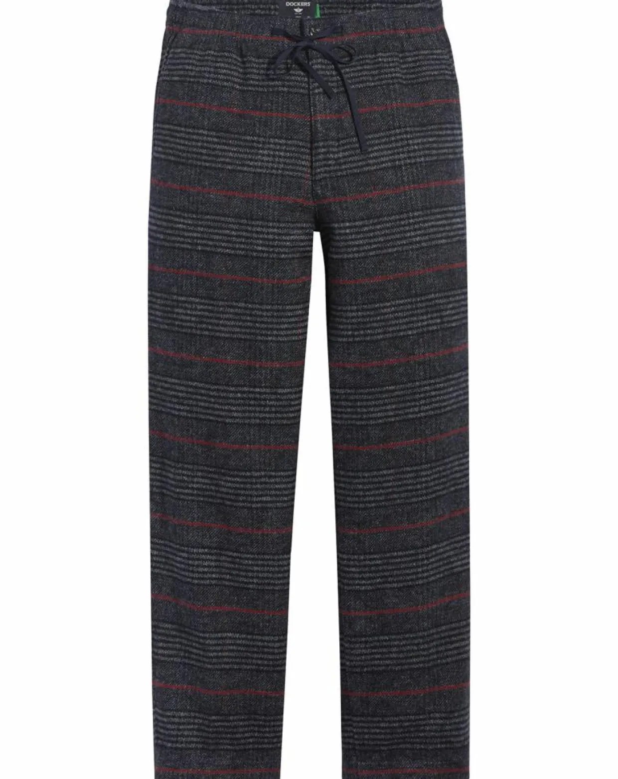 Homme Dockers Pantalons^Pantalon 100% Coton Bio Pull On Tapered imprimé noir