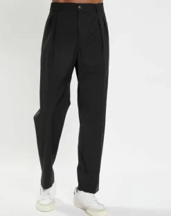 Homme Marc O'Polo Pantalons^Pantalon 100% Laine Belsbo jogger noir