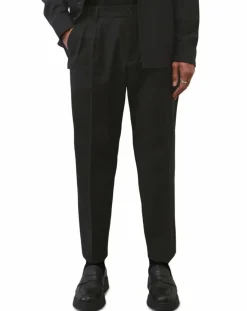 Homme Marc O'Polo Pantalons^Pantalon 100% Laine Belsbo jogger noir
