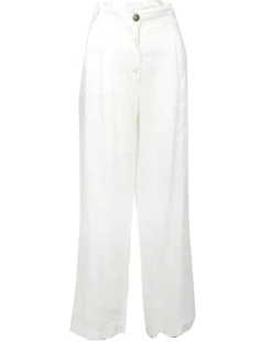 Pantalon 100% Lin Cara écru-Lauren Vidal Hot