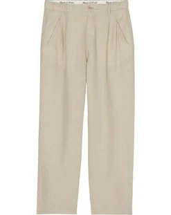 Homme Marc O'Polo Pantalons^Pantalon 100% Lin Mossbo Pant Pinces beige