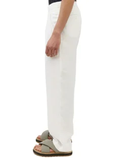 Homme Marc O'Polo Pantalons^Pantalon 100% Lin Mossbo Pant Pinces blanc
