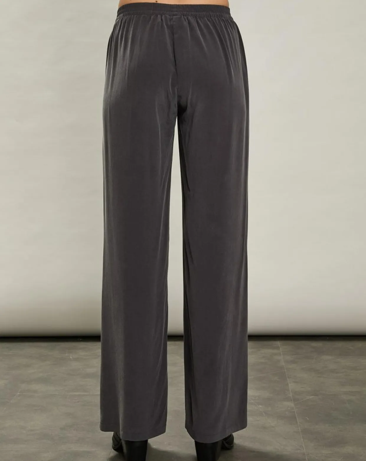 Pantalon 100% Soie Plaisance anthracite-Hartford Hot