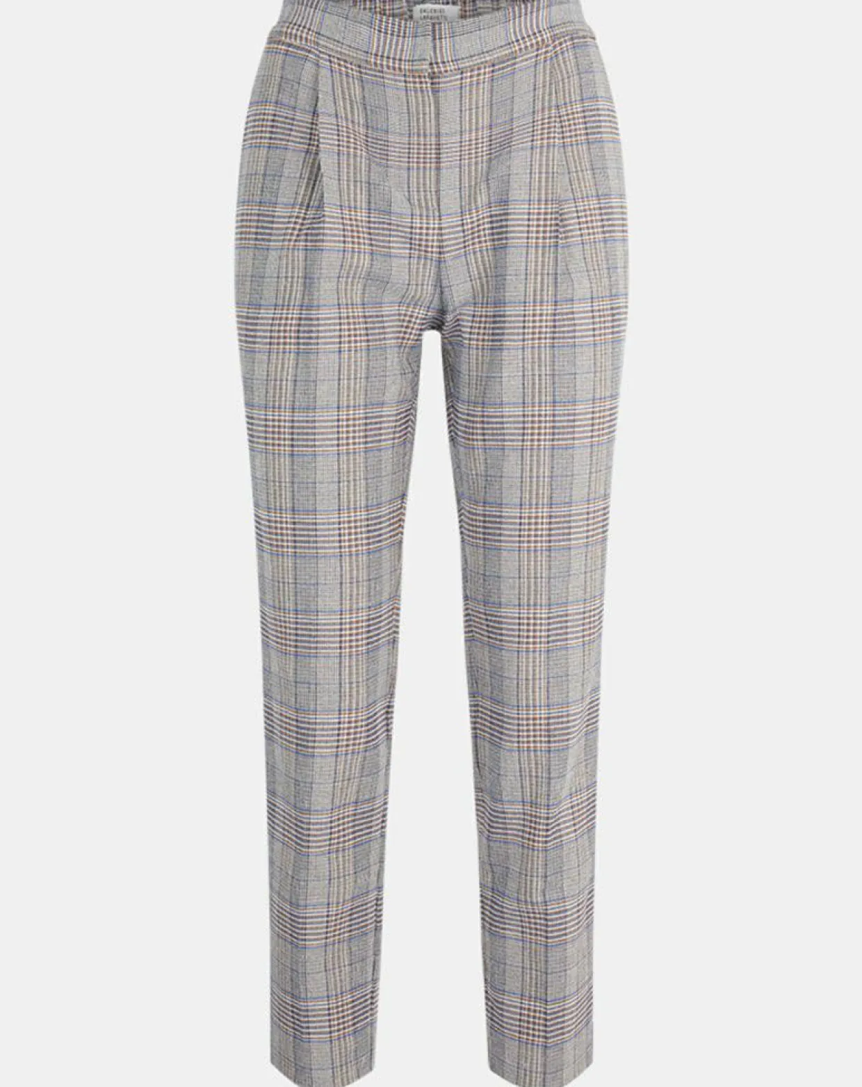 Pantalon ajusté Rink imprimé Prince de Galles gris/noir-Galeries Lafayette Online