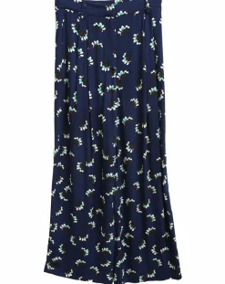 Pantalon ample fluide Julia imprimé marine-See u Soon Discount