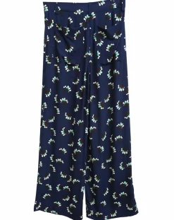 Pantalon ample fluide Julia imprimé marine-See u Soon Discount