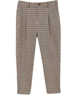 Femme The Korner Pantalons^Pantalon Bruno imprimé pied de poule beige/bleu marine
