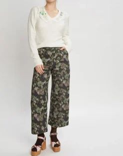 Femme Manoush Pantalons^Pantalon Camoufleur kaki