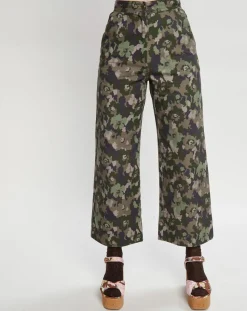 Femme Manoush Pantalons^Pantalon Camoufleur kaki