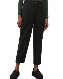 Femme Marc O'Polo Pantalons^Pantalon cargo en Laine mélangée noir