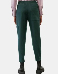 Femme Marc O'Polo Pantalons^Pantalon cargo en Laine mélangée vert foncé