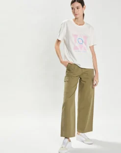 Femme La Petite Etoile Pantalons^Pantalon cargo Pina kaki