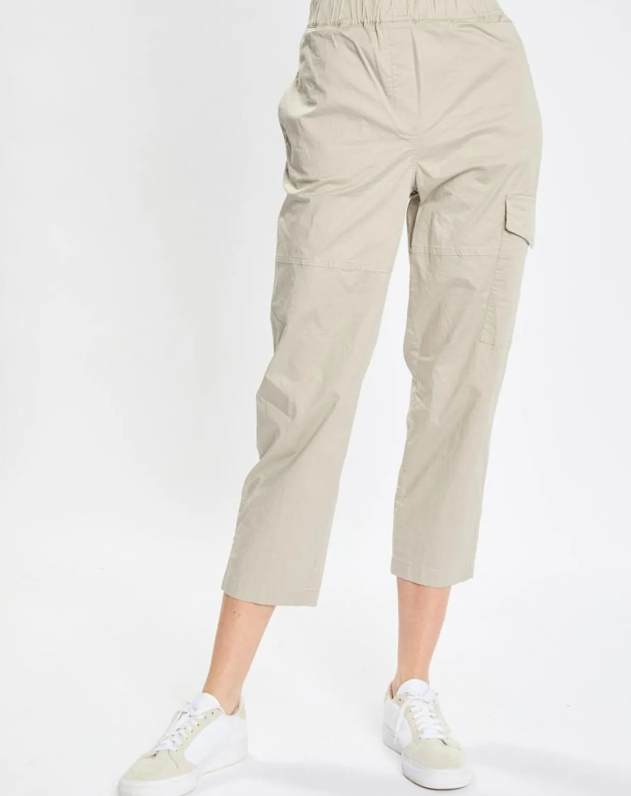 Pantalon Cargo Poche Elastique beige clair-Marc O'Polo New