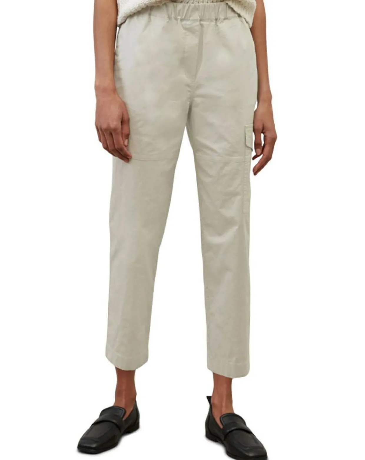 Pantalon Cargo Poche Elastique beige clair-Marc O'Polo New