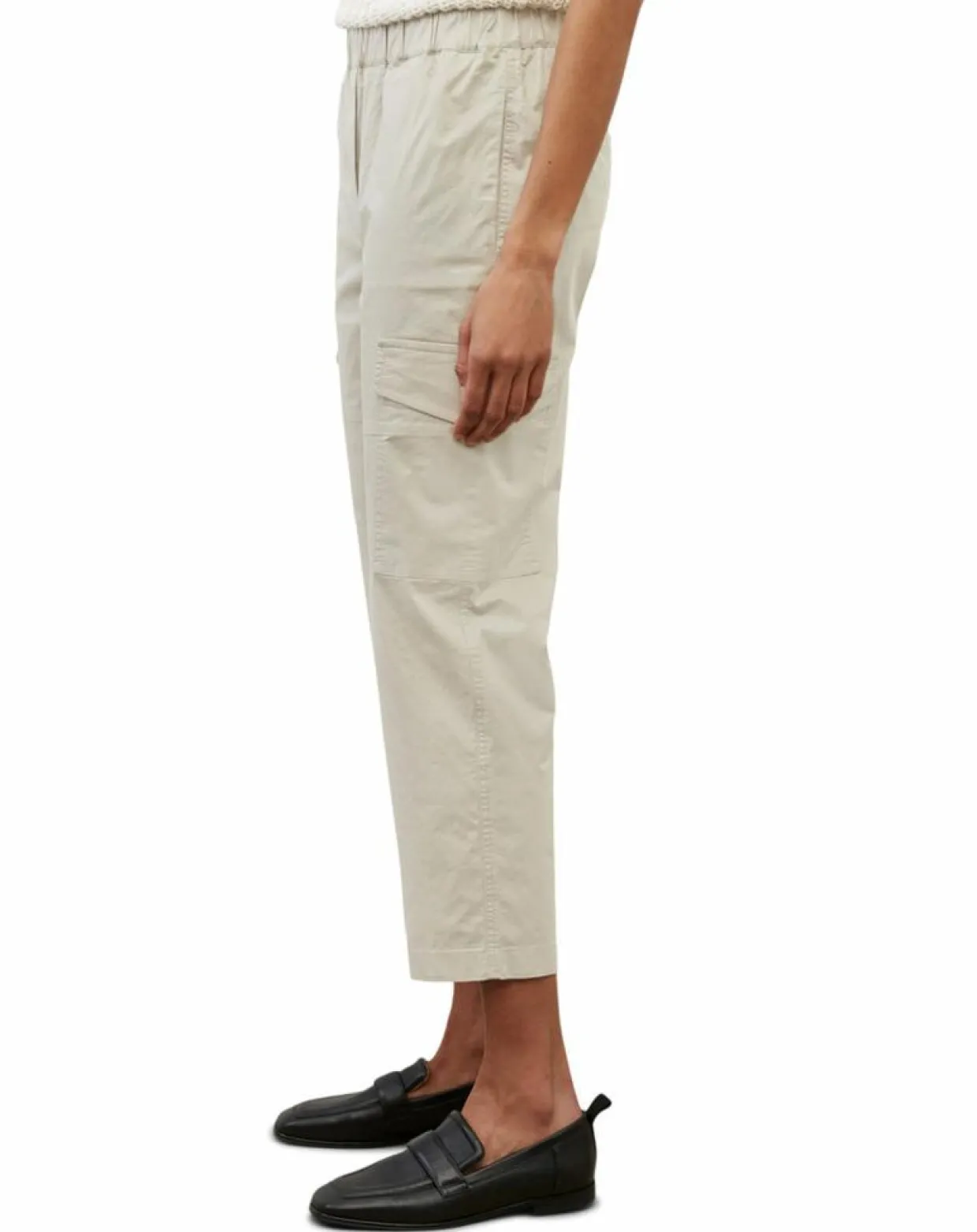 Pantalon Cargo Poche Elastique beige clair-Marc O'Polo New