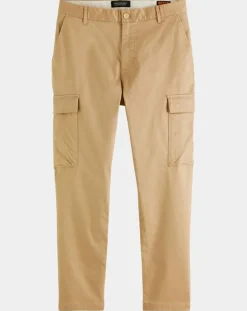 Homme Scotch & Soda Pantalons^Pantalon cargo Regular Fit uni beige