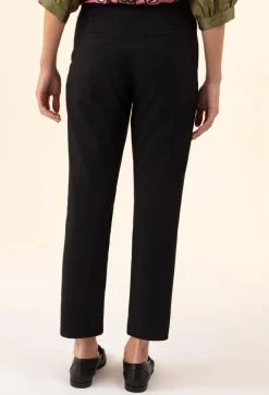 Pantalon Celia noir-Bleu Blanc Rouge Sale